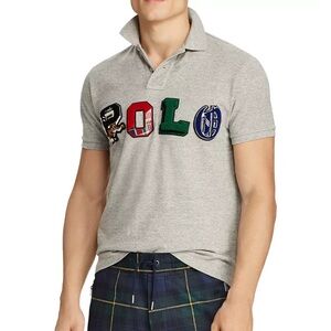 Polo Ralph Lauren Men’s Yale Mesh Custom Slim Fit Polo Shirt L
